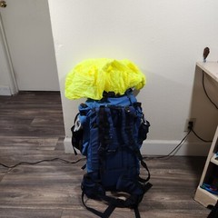 Eureka GetAway 3900 Intrenal Frame 28″ Hiking Camping Backpack w/ Rain Cover