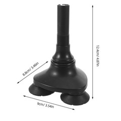 Anti Slip Cane Base Crutch Tips Replacement Skid Walking Stick Foot