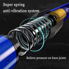 2-pc Pack Trekking Poles, Shock Absorbing, Adjustable, Collapsible, Carry Bag