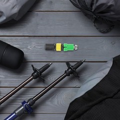 2 PCS Mountaineering Poles Accessories Expansion Tube for Trekking