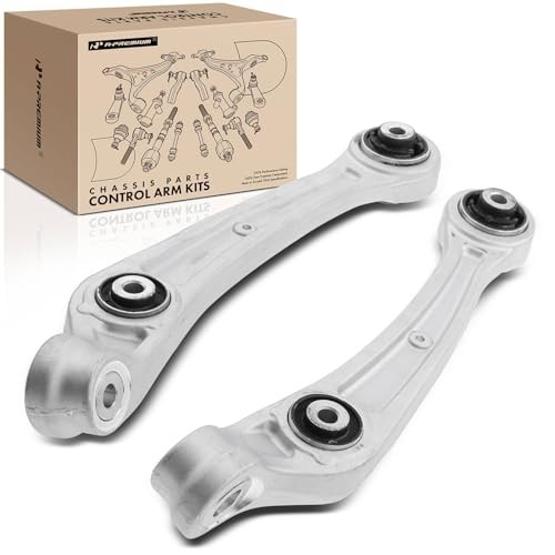 2 x Front Forward Lower Control Arm, with Bushing, Compatible with Audi A4