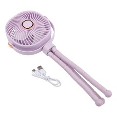 Stroller Fan Portable 8000mAh Battery 4 Speed Settings 360 Degree Rotating Head