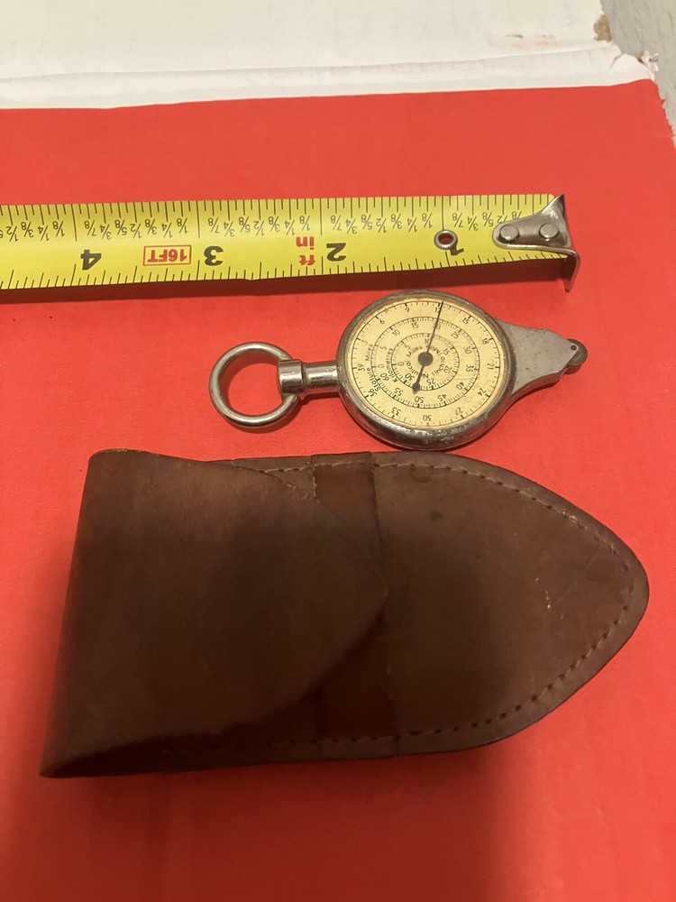 Vintage Opisometer Map Measurer Compass Germany – Inches to Miles CM To K Meters