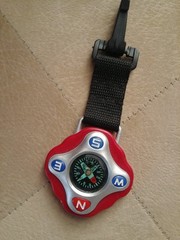 Pocket Clip Map Scale Compass Pocket Outdoor Hiking Guider Survival Navigation