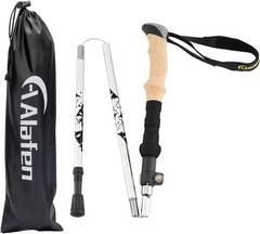 7075 Aluminum Collapsible Walking Stick for Hiking, 49″ Long