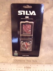 Emergency/Survival: Silva MINI Compass, Waterproof, Night Use, Scale, Mirror