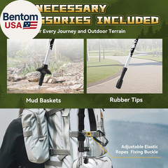 Collapsible Trekking Pole – Lightweight Aluminum Hiking Stick for Men, Women & S