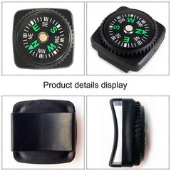 Set of 25 Button Compass Mini Pocket Compass for Outdoor, Hiking & Camping