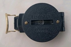 VINTAGE ENGINEER POCKET DIRECTIONAL COMPASS EXCELLENT CONDITION / WORKING