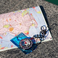 TurnOnSport Orienteering Compass Advanced Scout Compass for Hiking, Camping,…