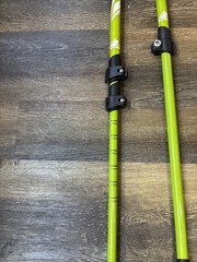 Trail Buddy UltraStrong Adjustable Walking Trekking Hiking Poles yellow/white