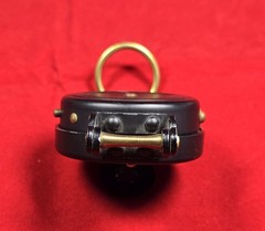 Vintage Working LENSATIC Engineer COMPASS – 2″ Made in Japan – Glow In The Dark