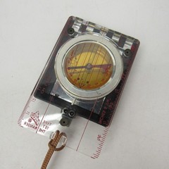 Silva Type 15T The Ranger Navigation Compass With Leather Case Vintage
