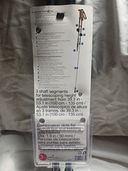Crivit Aluminum Trekking Poles Ultra Light 1 Pair In Original Packaging