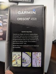 Garmin Oregon 450t + 2 ChipsColor Touch Screen GPS Maps Hiking Navigation Works!