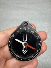 Vintage Silva Lightweight Pocket Compass Portable Keychain Model 9 Type 9