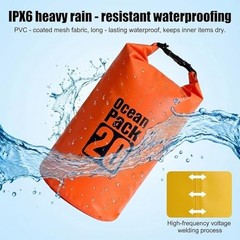 Floating Waterproof Dry Bag/10L/1/20L for women-Lightweight&Small 5L ORANGE