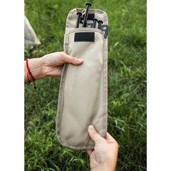 Compact Style Tent Peg Bag 900D Oxford Cloth for Camping and Trekking