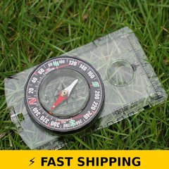 RLXMARTD Outdoor Compass 4 Pcs Multifunctional Waterproof Navigation