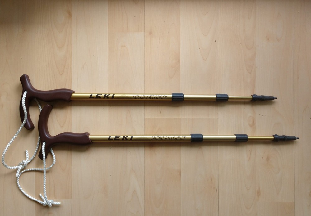 Leki Poles Hiking Nordic Walking 64-110cm Antishock Hiking