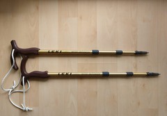 Leki Poles Hiking Nordic Walking 64-110cm Antishock Hiking
