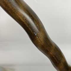 Trail Blazer Twisted Pine Wood 55″ Walking Stick Handcrafted in USA with TAG