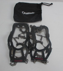 Kahtoola Microspikes Footwear Traction Snow Ice Trail Hiking Crampons Size M