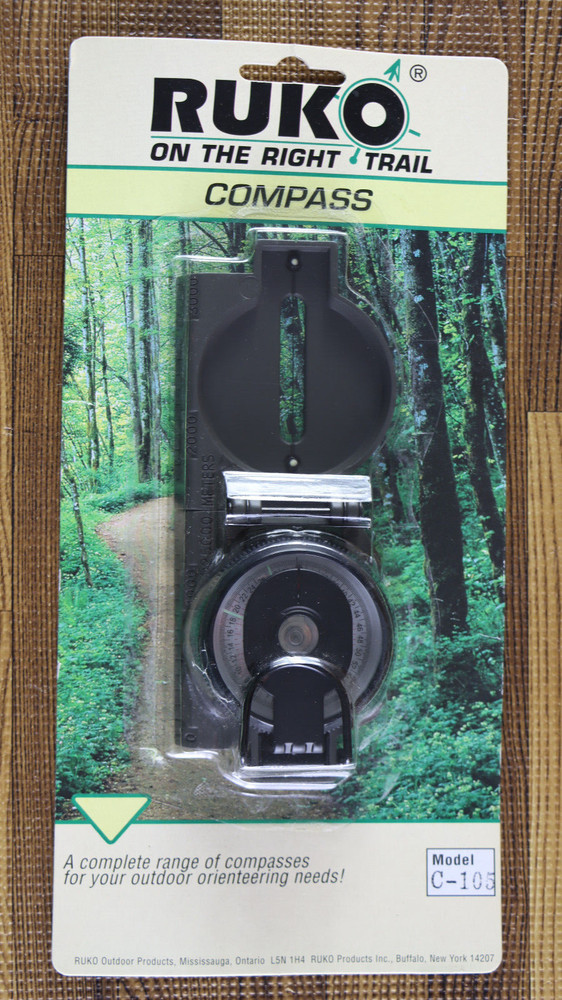 RUKO C-105 On The Trail Compass