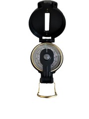 ENGINEER Directional Compass Folding Lid Brass Plastic Hiking Camping Tool MCM