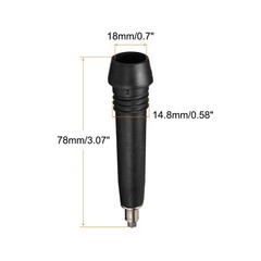 2Pcs Trekking Pole Accessories Tungsten Steel Rod Tips Protectors Replacement