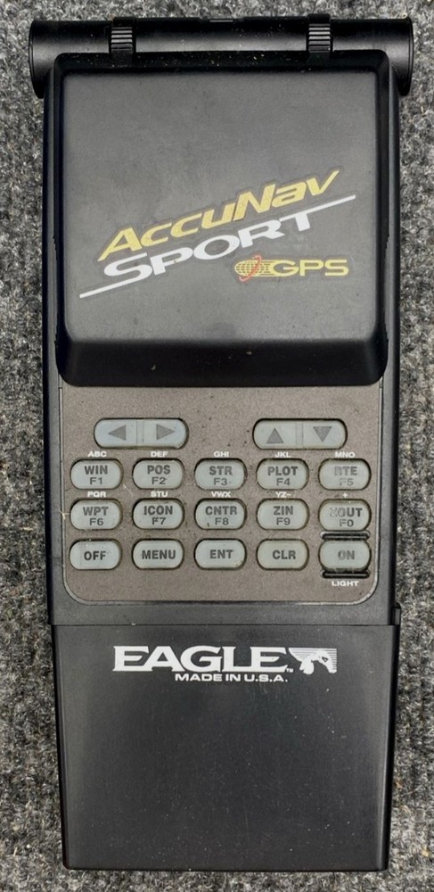 Eagle AccuNav Sport GPS Device Vintage USA Made Untested For Parts or Repair
