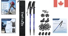Adjustable & Lightweight Trekking Poles – Perfect for Hiking & Mountaineering