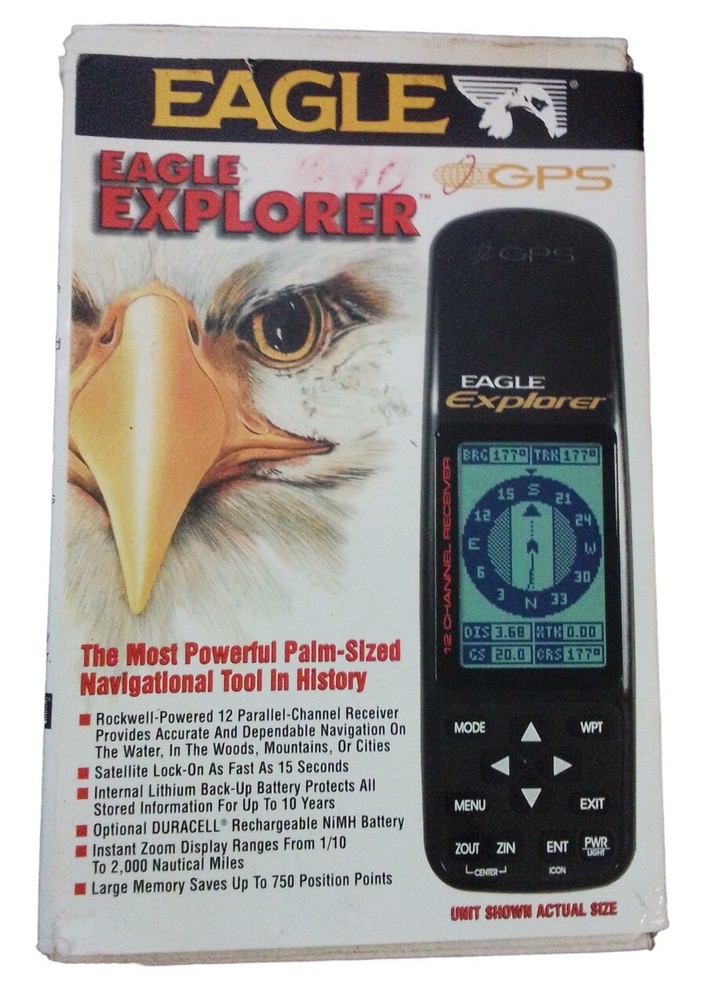 Eagle Explorer GPS 12 Channel w/ User Manual