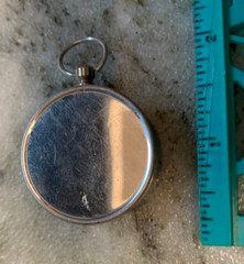 Vintage Metal Pocket Size Novelty Compass