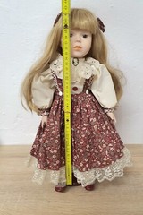 Artist doll porcelain doll 42 cm collector rarity Vintage