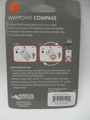 UST Ultimate Survival Technologies WayPoint Compass Camping – new