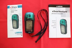 GARMIN eTREX VENTURE GREEN HANDHELD PERSONAL NAVIGATOR
