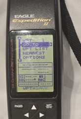 GPS MAPPING Eagle Expedition II /Unit 12 Channel Sat Receiver 1996-1997