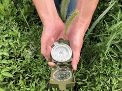 Durable AF-4580 Lensatic Compass – Waterproof and Shakeproof
