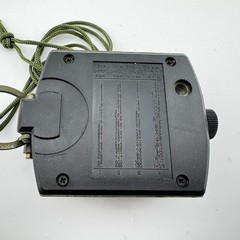 SE Military Lensatic And Prismatic Sighting Survival Emergency Compass And Pouch