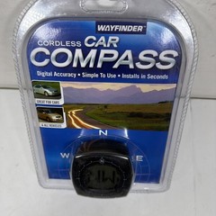 Wayfinder Cordless Digital Car Compass V100 PNI Corp New
