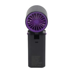 Rechargeable Handheld Turbo Fan 6000Mah USB Adjustable 135 Degree for Travel