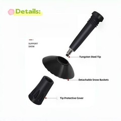 Adjustable Anti-Shock Trekking Pole