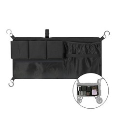 Mesh Side Storage Organizer for Camping Wagon Cart Stroller 600D Material