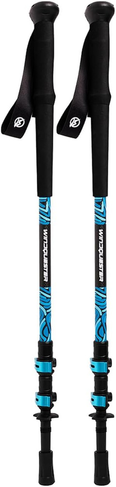 Strider X Carbon Fiber Trekking Poles – Adjustable Lightweight Hiking Poles with
