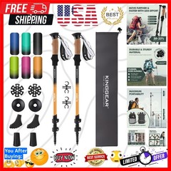 Nordic Walking Stick, TP1 Hiking Poles Retractable Lightweight 7075 Aluminum,…