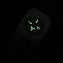 Minicomp II – Mini Orienteering Compass with Rotating Bezel| Easy-To-Read Zipper
