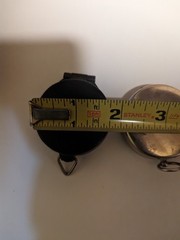 Set of 2 Vintage liquid filled pocket compasses. 1 German 1 Japan both working