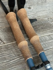 New LL Bean Ridgehiker Komperdell Hiking Poles Lightweight Adjustable Trekking