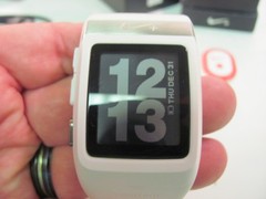 Nike+ Plus Foot Sensor Pod GPS Sport Watch White/Silver TomTom fitness runner -B